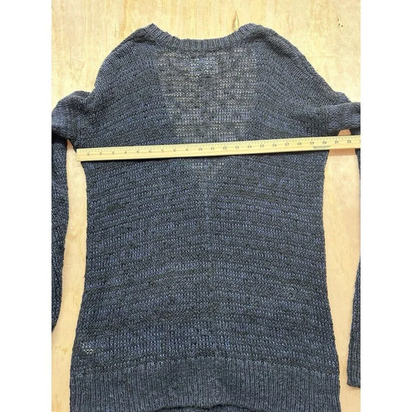 Abercrombie & Fitch Sweater Cardigan Blue Women Size Small S - Picture 7 of 7
